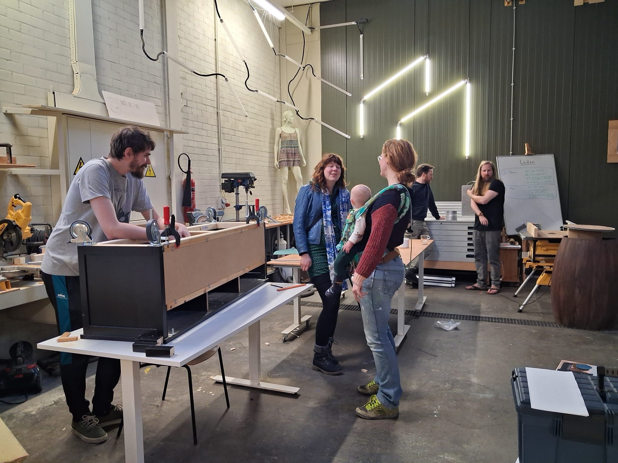 De CreatieHallen werkplaats